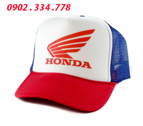 xưởng may mũ lưới honda